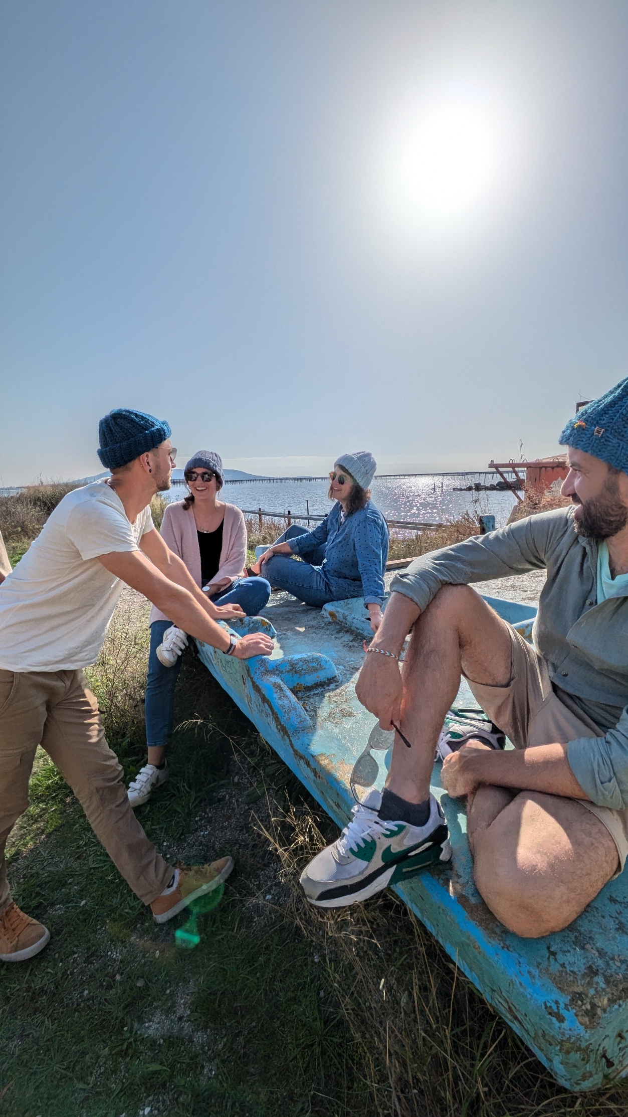 Bonnet en crochet homme et femme en pure laine
