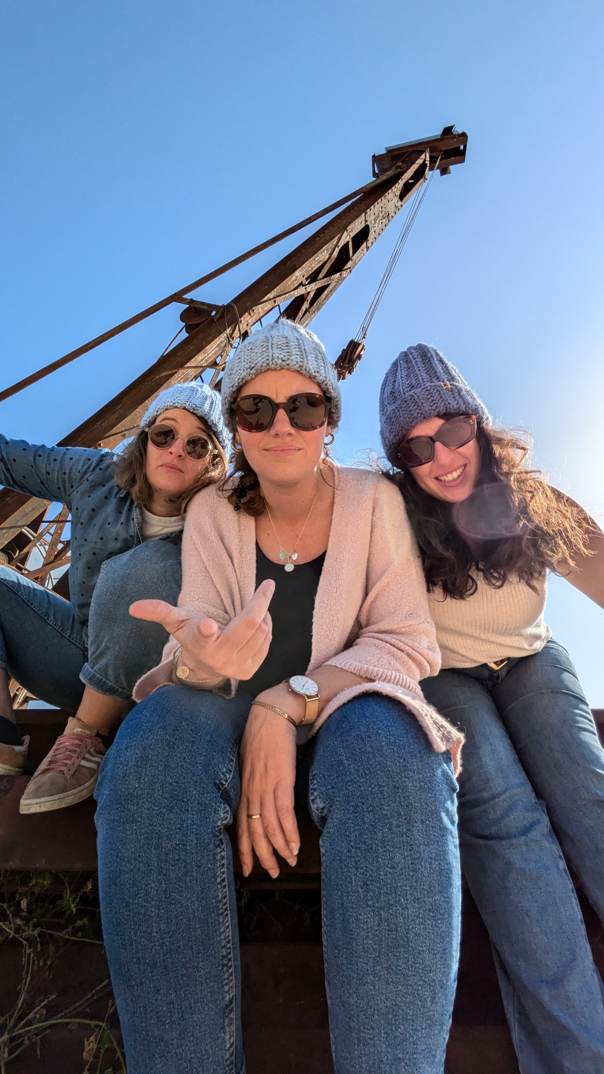 Bonnet en crochet homme et femme